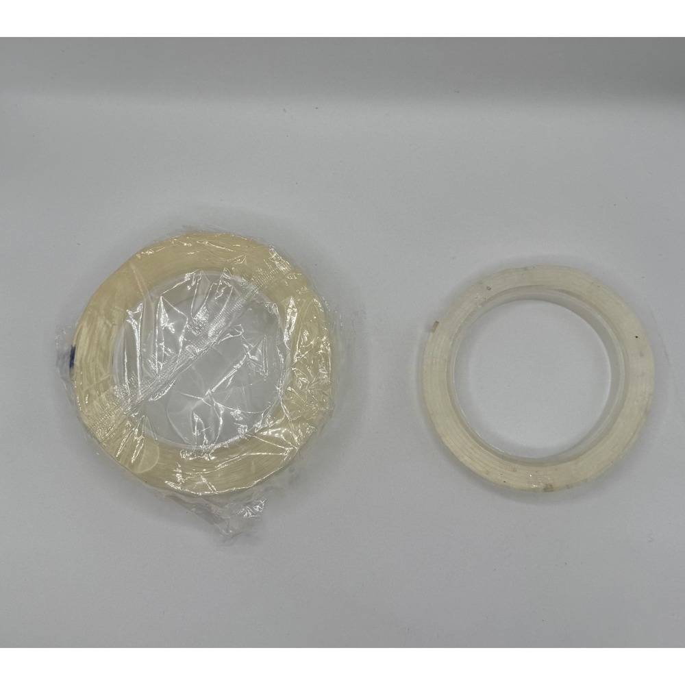 Double Sided Adhesive Tape Rolls 2 Pack Clear for Crafting Scrapbooking DIY